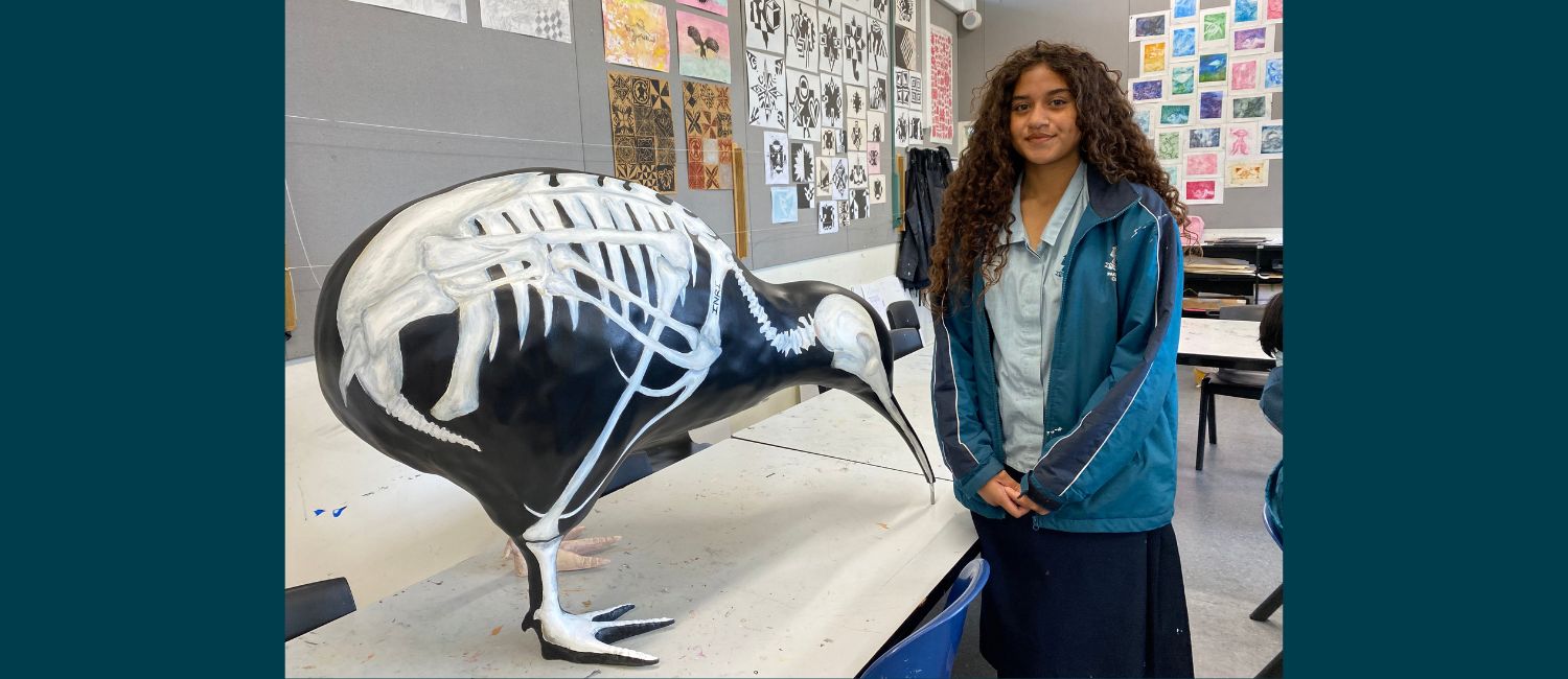 Young Artist’s Sculpture Set to Travel North Island